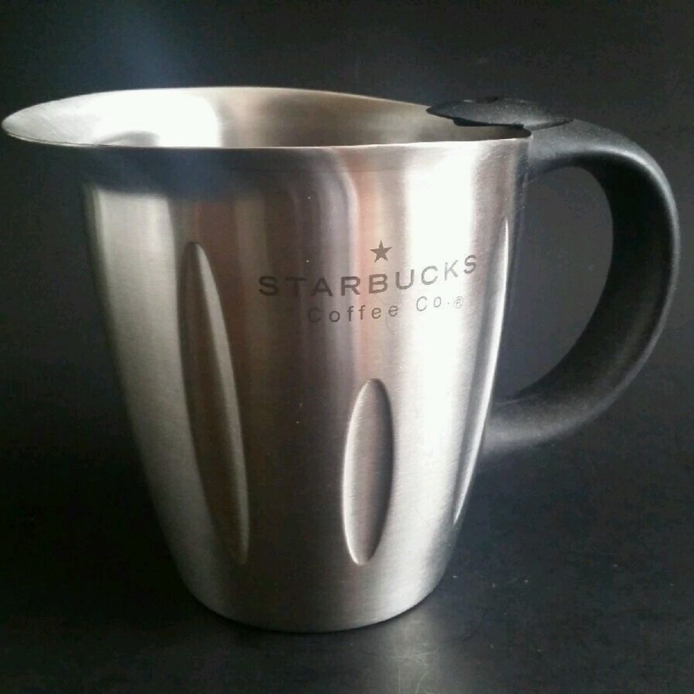Starbucks metal creamer milk frothing pitcher